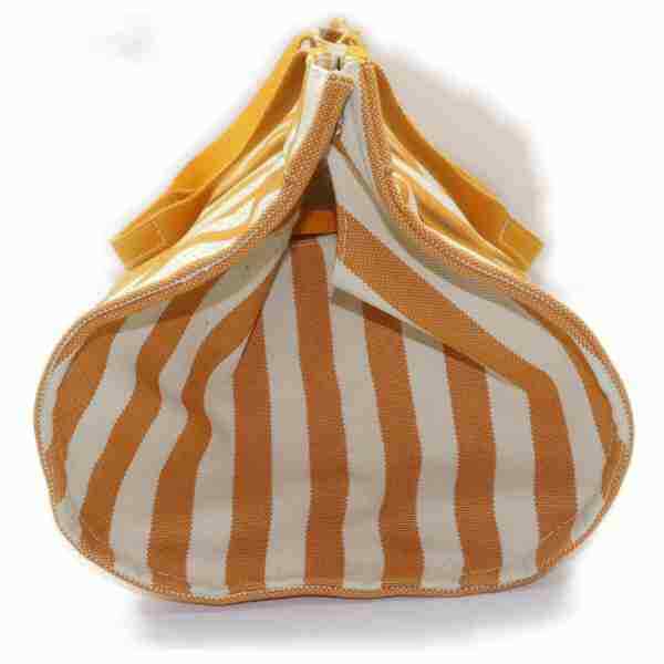 Top quality Hermes Tote Bag Cannes Yellow Canvas (SHC7-11037)