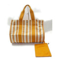 Top quality Hermes Tote Bag Cannes Yellow Canvas (SHC7-11037)