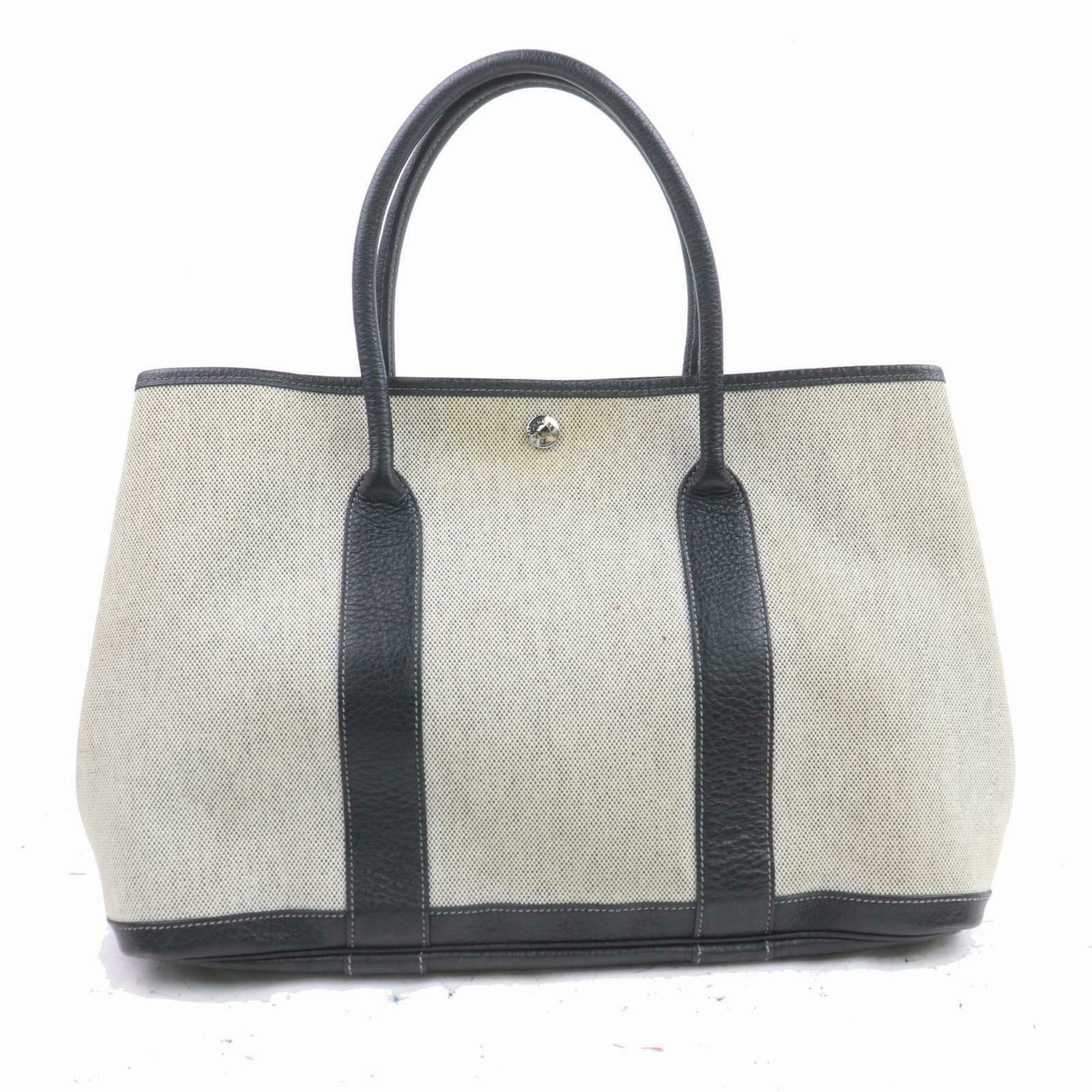 Top quality Hermes Tote Bag Cream Canvas (SHC7-10029)