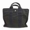Top quality Hermes Tote Bag Her Line Gray Canvas (SHC1-14581)