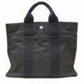 Indistinguishable  Top quality Hermes Tote Bag Gray Canvas (SHC1-14793)