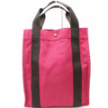 Top quality Hermes Tote Bag Cabas Hot Pink Canvas (SHC1-15755)