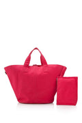 Pre-Loved Top quality Hermes Pink Canvas Fabric Beach Tote Bag France