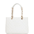 Chanel Grand Shopping Tote (GST) Bag White Caviar Gold Hardware