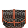 Goyard Belvedere PM Bag Black Goyardine Palladium Hardware