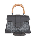 Goyard Saigon Souple Mini Bag Grey Goyardine Silver Hardware