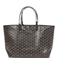 Goyard Goyardine Black St. Louis PM Tote Bag Palladium Hardware