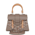 Goyard Saigon Structure Nano Bag Taupe Goyardine Palladium Hardware