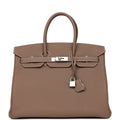 Hermes Birkin 35 Etoupe Togo Palladium Hardware - Payment 2 For TB