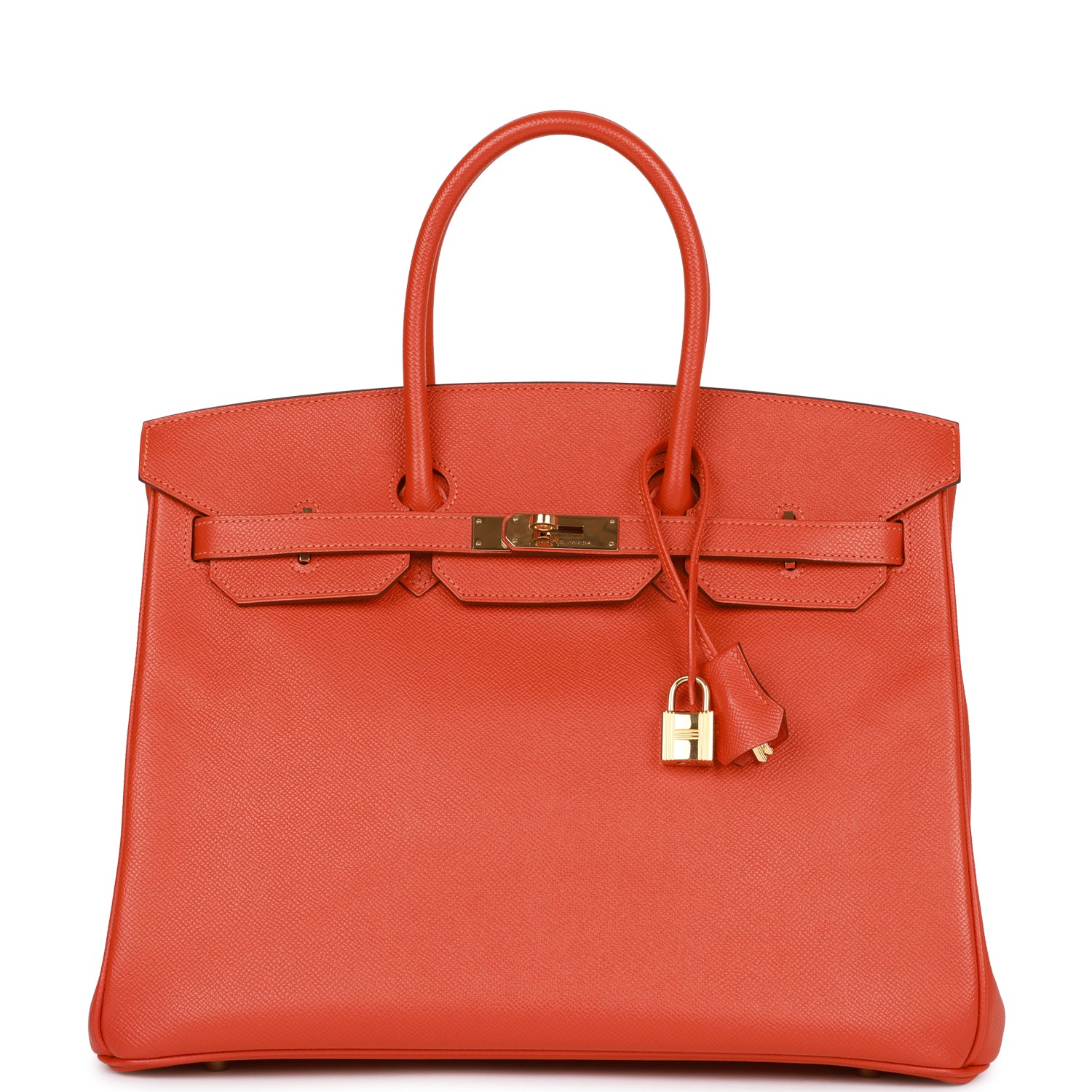 Pre-owned Hermes Birkin 35 Mangue Epsom Gold Hardware