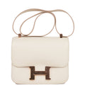 Hermes Constance 24 Gris Perle Evercolor Rose Gold Hardware