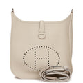 Hermes Evelyne III PM Beton Clemence Palladium Hardware