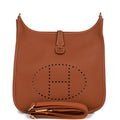 Hermes Evelyne III PM Gold Clemence Gold Hardware - For KC