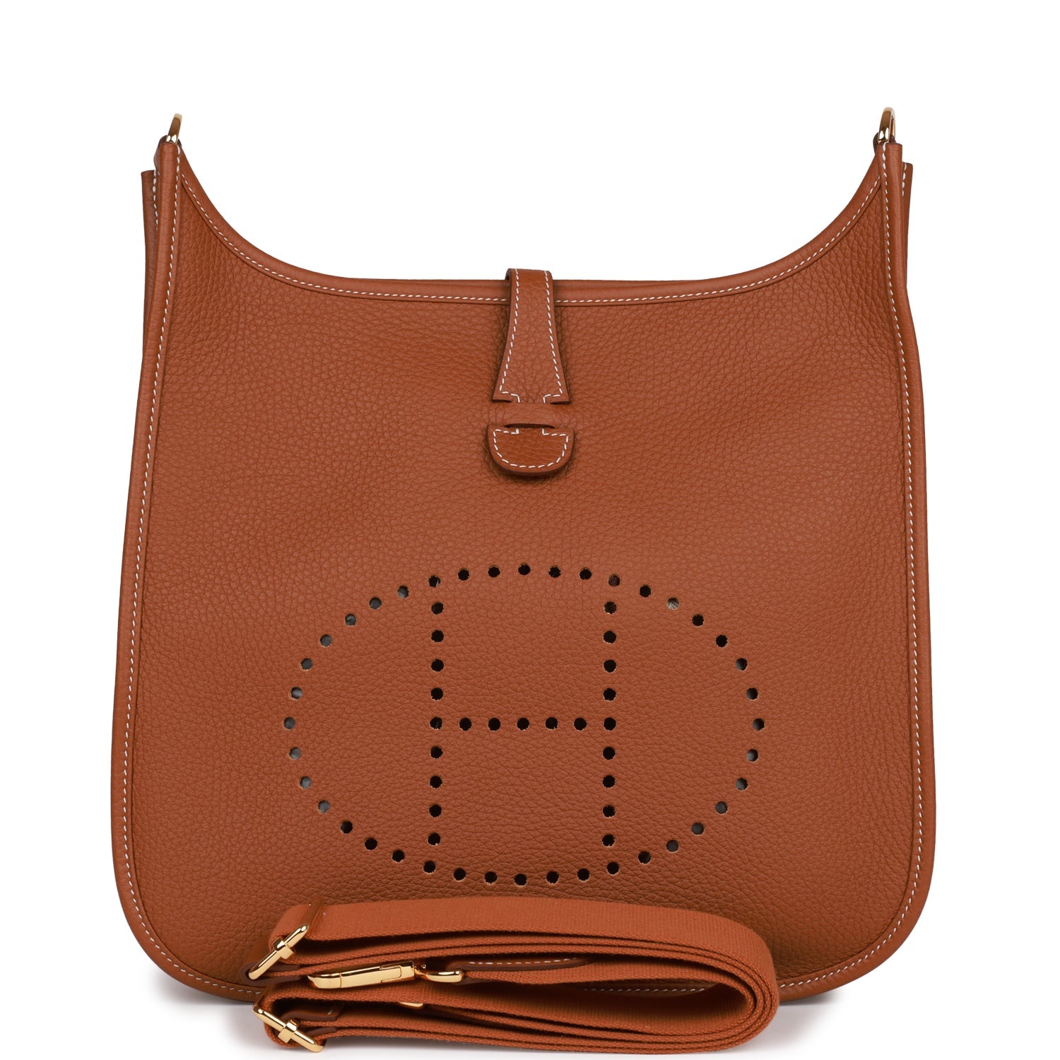 Hermes Evelyne III PM Gold Clemence Gold Hardware - For KC