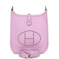 Hermes Evelyne TPM Mauve Sylvestre Clemence Palladium Hardware
