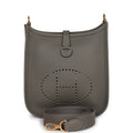 Hermes Evelyne TPM Gris Meyer Clemence Gold Hardware