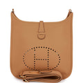 Hermes Evelyne III PM Biscuit Clemence Gold Hardware