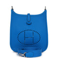 Hermes Evelyne TPM Bleu Zellige Clemence Palladium Hardware