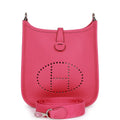 Hermes Evelyne TPM Rose Shocking Clemence Palladium Hardware