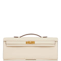 Hermes Kelly Cut Nata Swift Gold Hardware