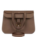 Hermes Halzan 31 Etoupe Clemence Gold Hardware