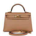 Hermes Kelly Sellier 20 Chai Epsom Gold Hardware for HR Payment 2