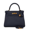 Hermes Kelly Retourne 28 Bleu Nuit Evercolor Gold Hardware - Payment 1 for NN