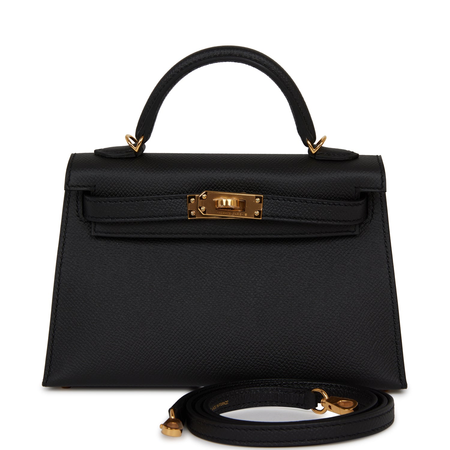 Hermes Kelly Sellier 20 Black Epsom Gold Hardware - Payment 2 for YT