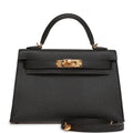 Hermes Kelly Sellier 20 Black Epsom Gold Hardware - Payment 1 for MP
