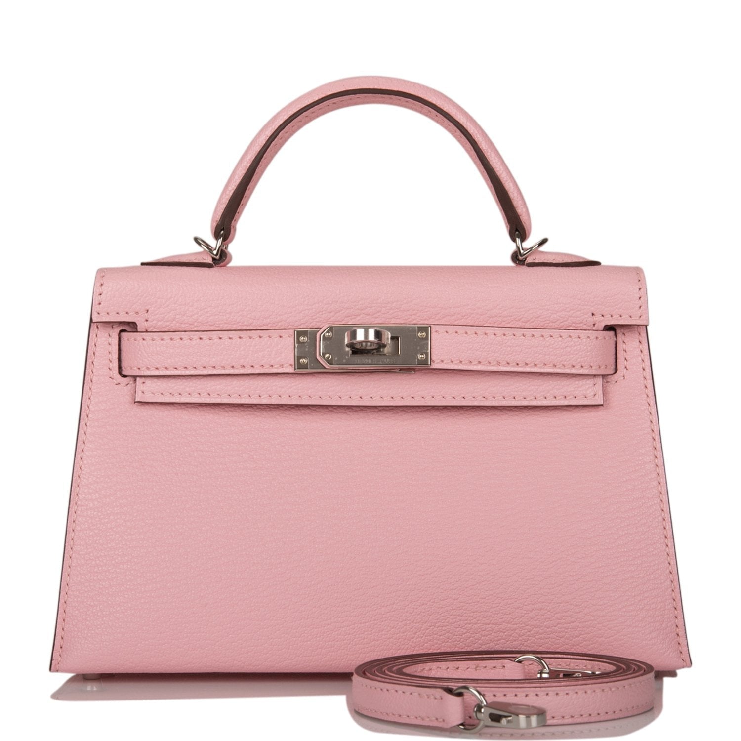 Hermes Kelly Sellier 20 Rose Sakura Chevre Palladium Hardware - Payment 2 Jennifer Chan