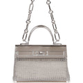 Herm√®s Kellymorphose Kelly Sac Bijou Chaine Sterling Silver