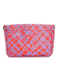 Hermes Fourbi 25 Rouge de Coeur Noeud Marin Silk and Barenia Palladium Hardware