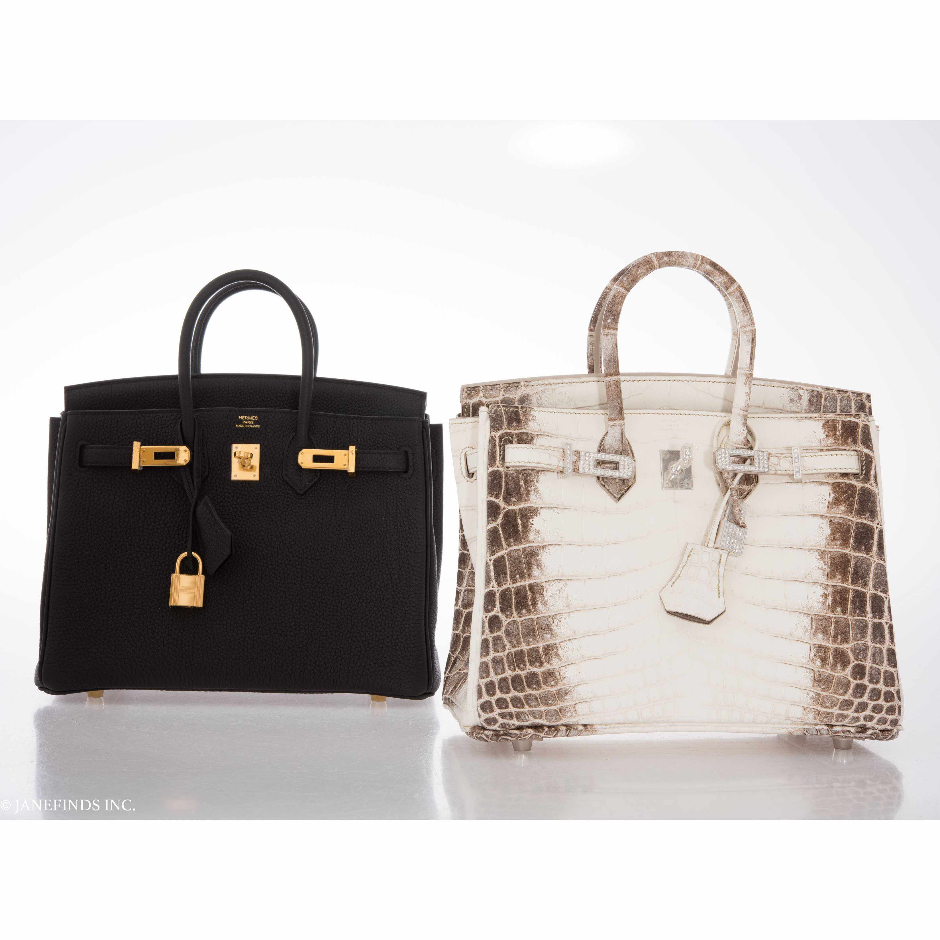 Hermès Birkin 25 Black Togo Gold Hardware