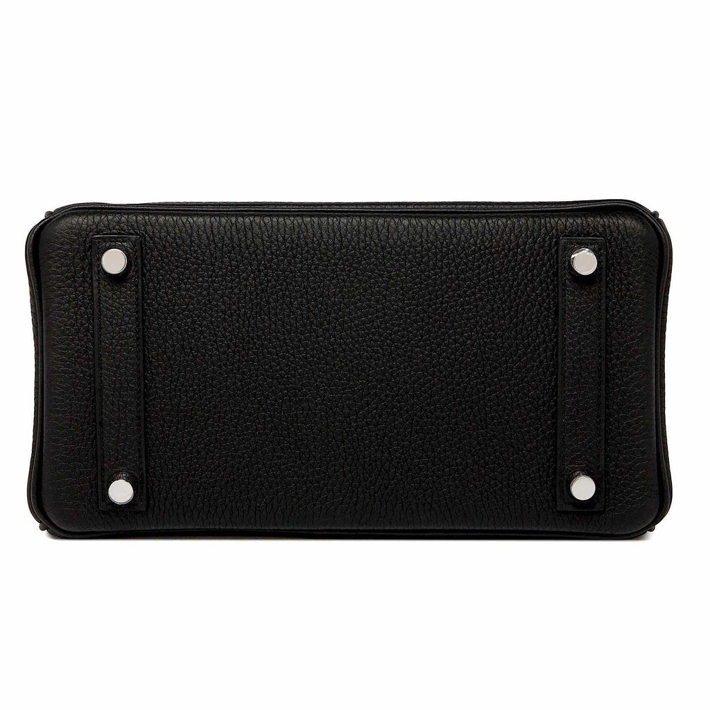 Hermès Birkin 25 Black Togo Palladium Hardware