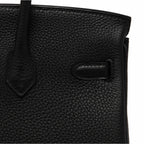 Hermès Birkin 25 Black Togo Palladium Hardware