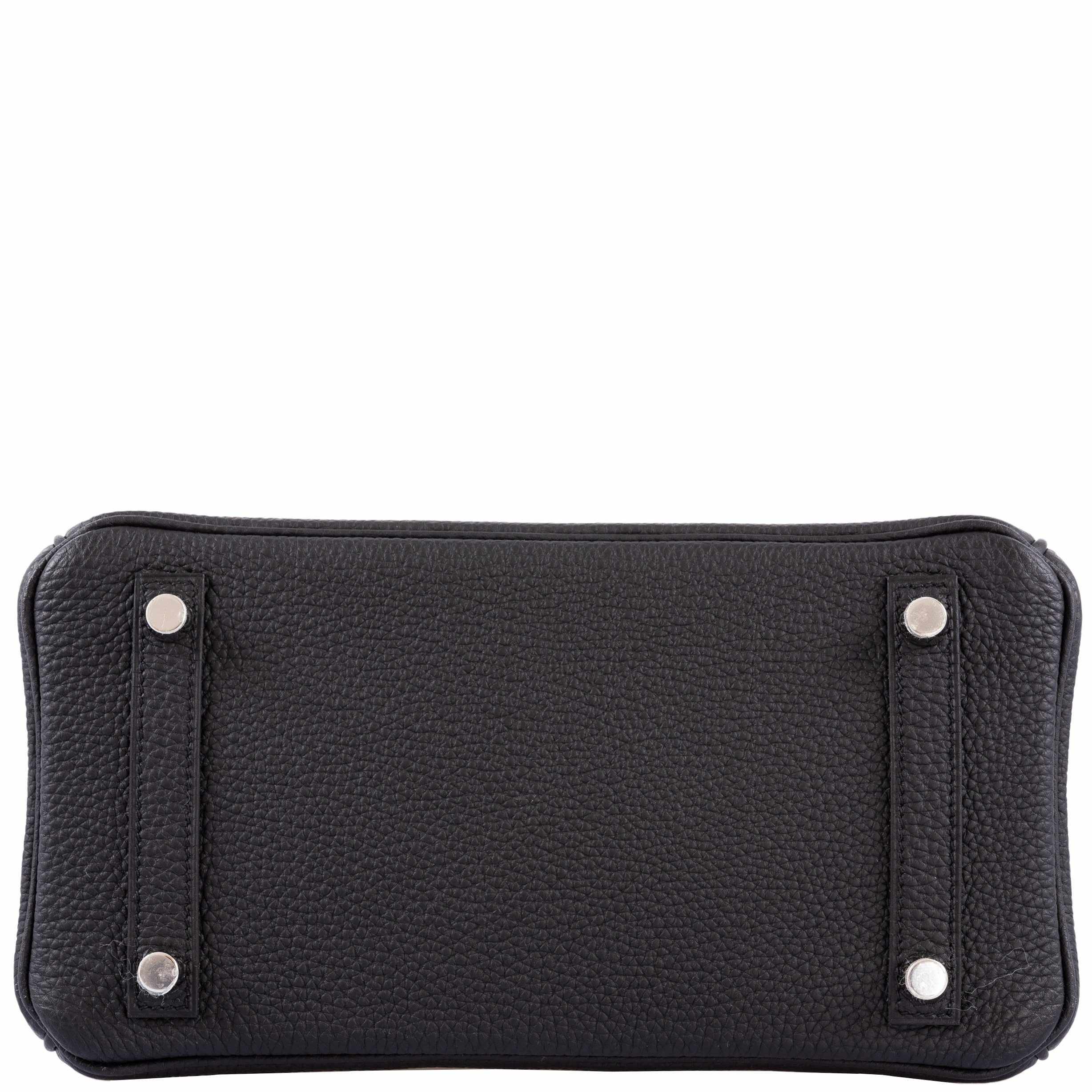 Hermès Birkin 25 Black Togo Palladium Hardware