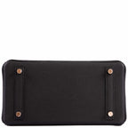 Hermès Birkin 25 Black Togo leather Rose Gold Hardware - 2021, Z