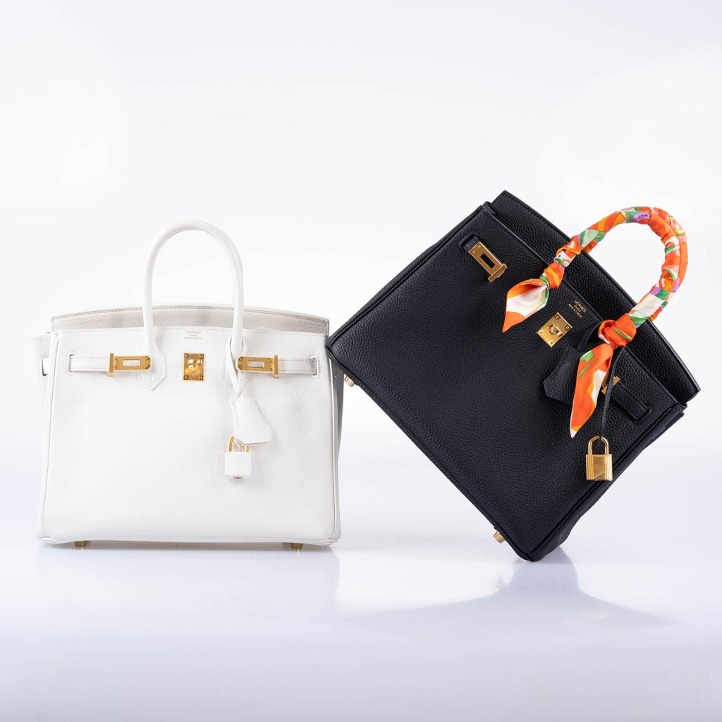 Hermès Birkin 25 Black Togo with Gold Hardware - 2020, Y