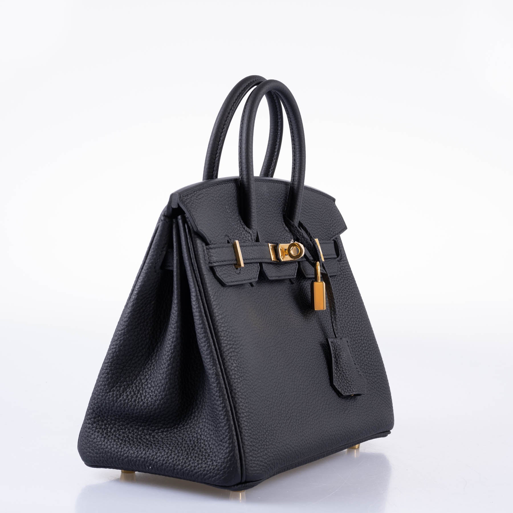Hermès Birkin 25 Black Togo with Gold Hardware - 2020, Y