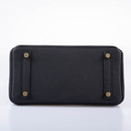 Hermès Birkin 25 Black Togo with Gold Hardware - 2020, Y