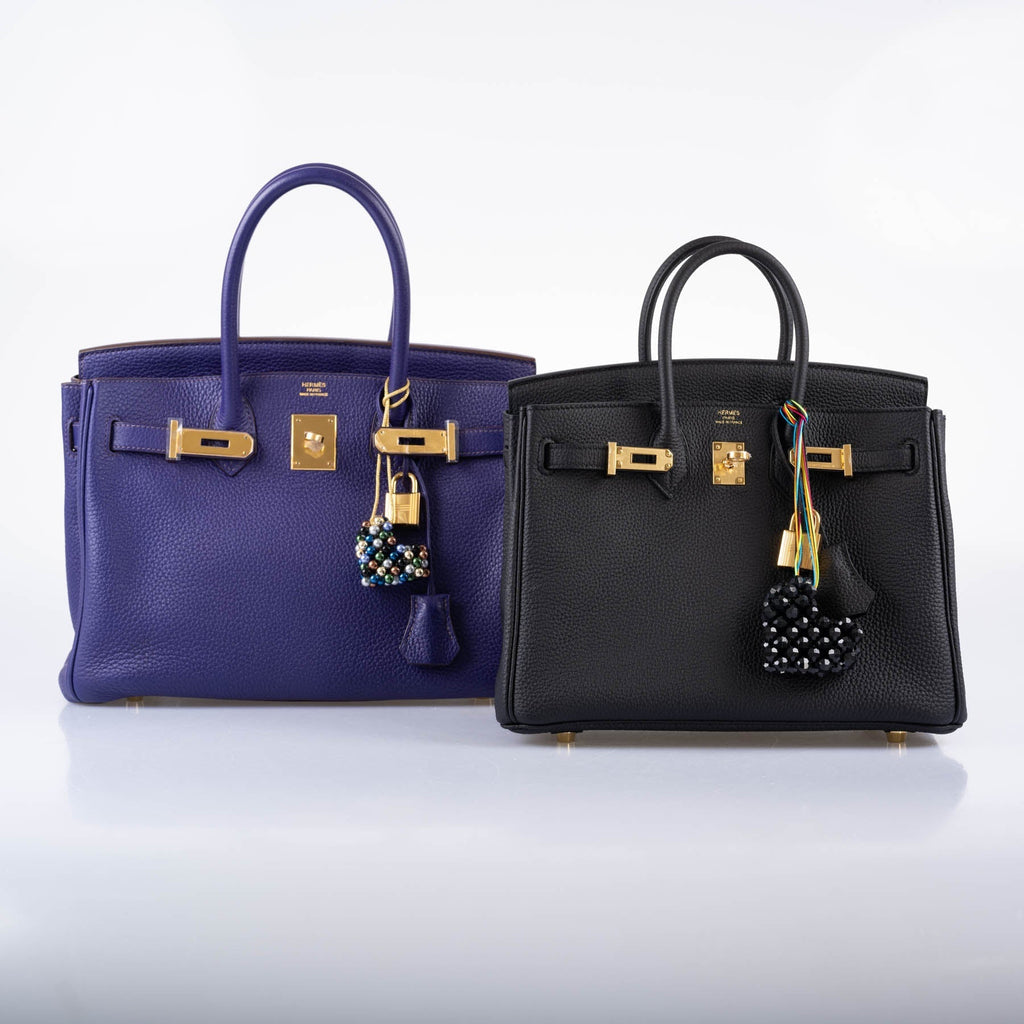 Hermès Birkin 25 Black Togo with Gold Hardware - 2020, Y