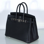 Hermès Birkin 25 Black Togo with Palladium Hardware