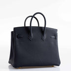 Hermès Birkin 25 Bleu Nuit Togo Gold Hardware