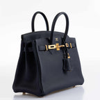 Hermès Birkin 25 Bleu Nuit Togo Gold Hardware