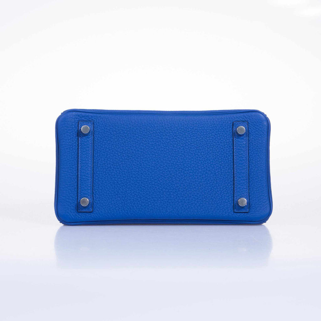 Hermès Birkin 25 Blue Electric Togo Palladium Hardware