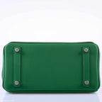 Hermès Birkin 25 Cactus Swift Leather Palladium Hardware - 2019, D