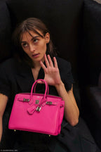 Hermès Birkin 25 Candy Collection Rose Tyrien Epsom Palladium Hardware - Q, Square