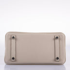 Hermès Birkin 25 Craie Togo Palladium Hardware - 2020, Y