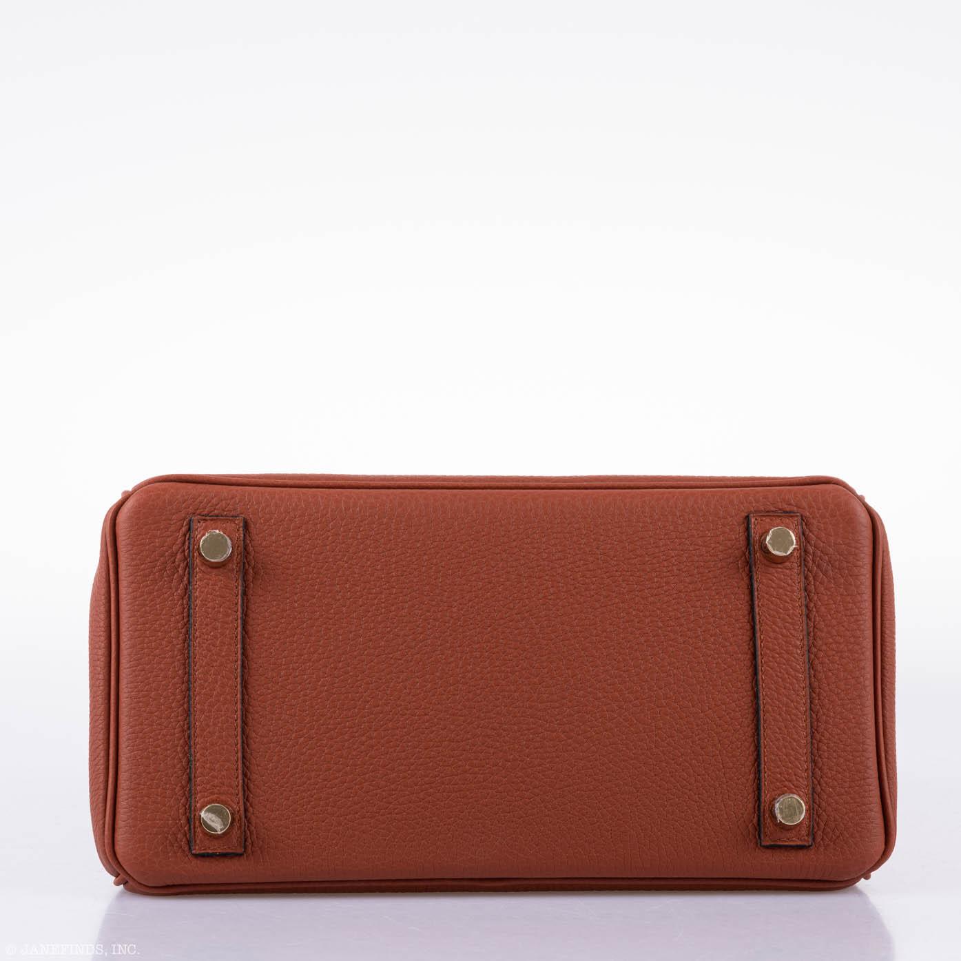 Hermès Birkin 25 Cuivre Togo Leather Gold Hardware - 2016, X