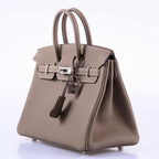 Hermès Birkin 25 Etoupe Togo Palladium Hardware - 2019, D